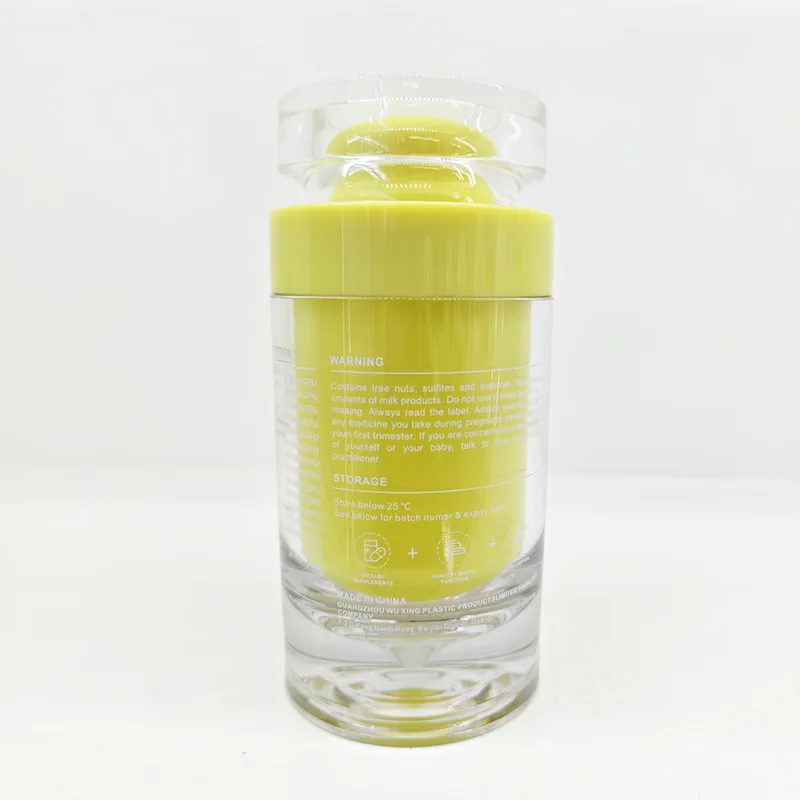 Capsules bottles for nutritional supplements