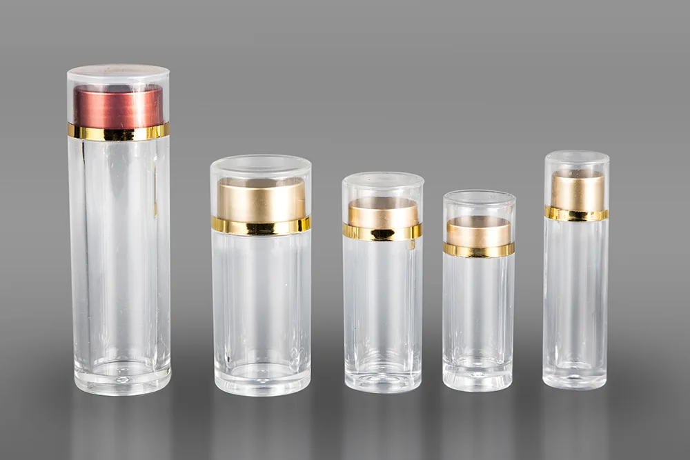 Lightweight Thin wall Frosted Acrylic Bottle