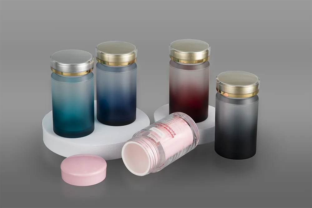 Transparent Acrylic Candy Bottle With Lid