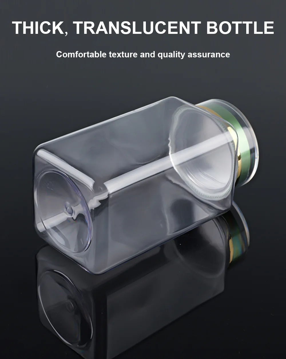 PET Health Supplement Bottles For Capsules