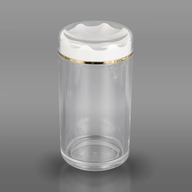 Transparent Acrylic Bottle With Lid